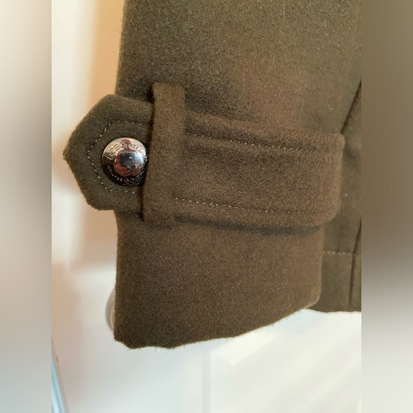 Long army green coat - Picture 2 of 7